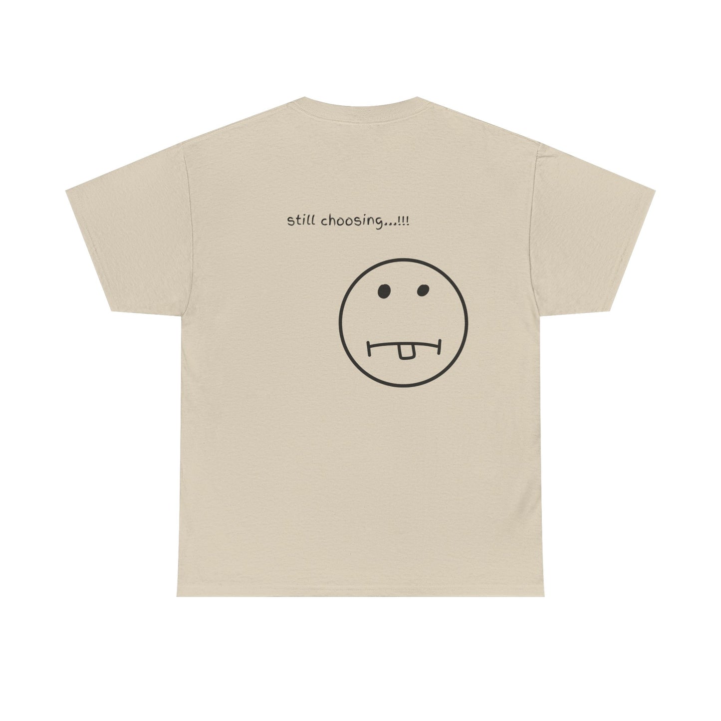 Mood Swing Unisex Heavy Cotton Tee – Perfect for Moments of Indecision!
