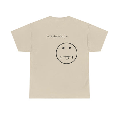 Mood Swing Unisex Heavy Cotton Tee – Perfect for Moments of Indecision!
