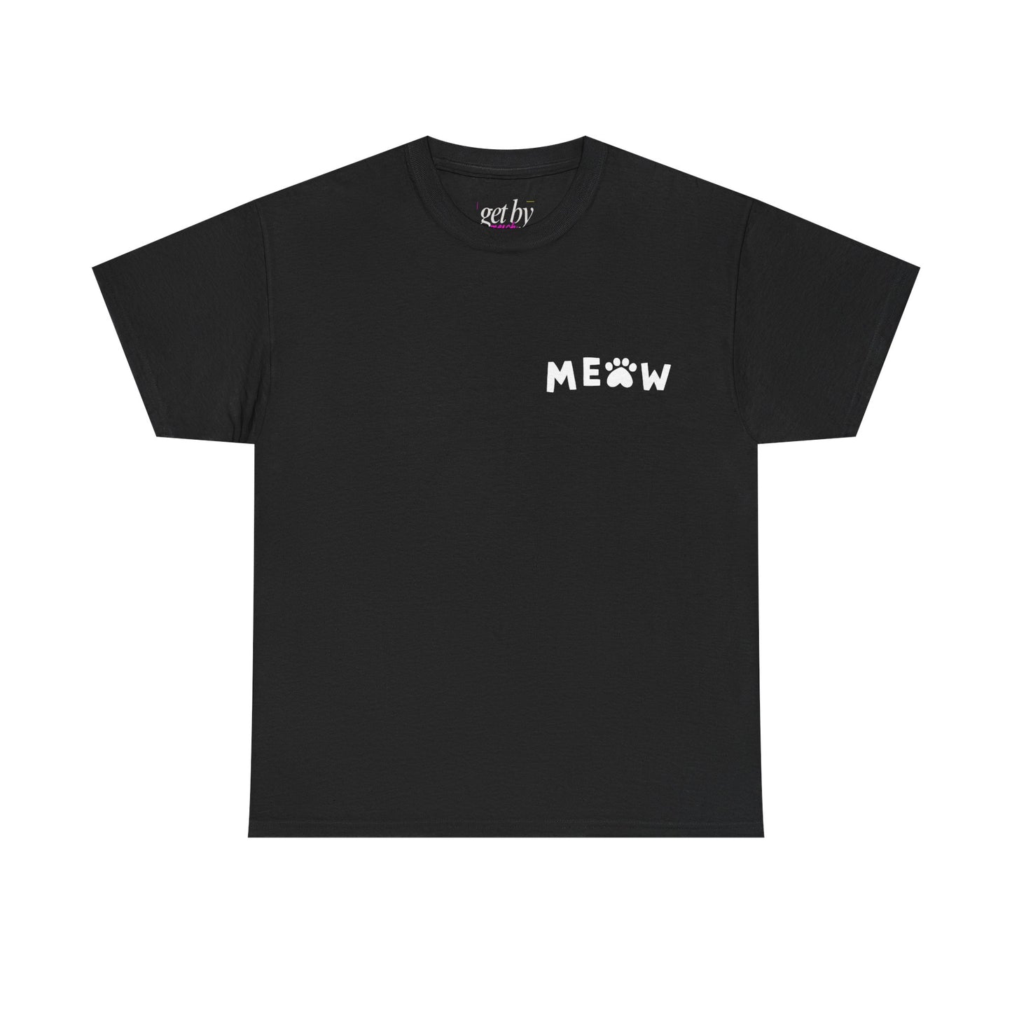 Cute Cat Lover Unisex Tee - "Meow" & "Introverted, but willing to discuss cats"