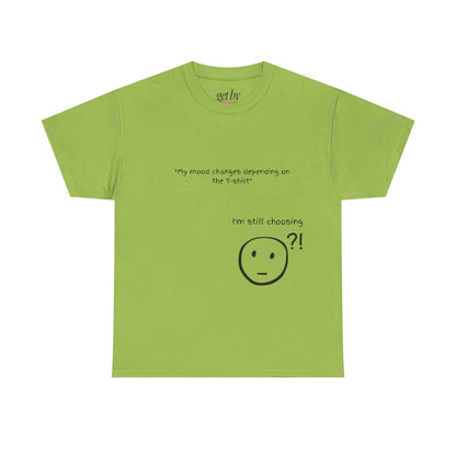 Mood Swing Unisex Heavy Cotton Tee – Perfect for Moments of Indecision!